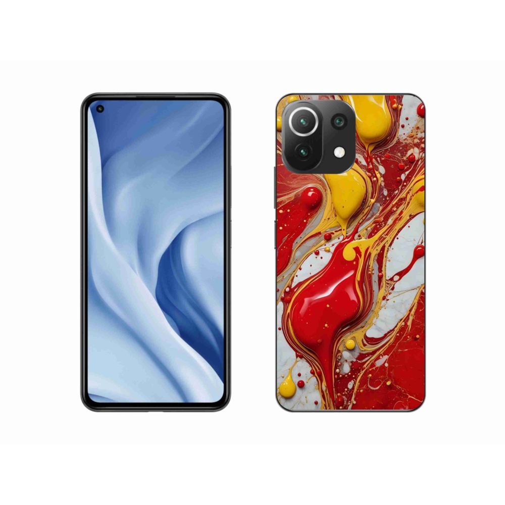 Gelový kryt mmCase na Xiaomi MI 11 Lite/5G - abstraktní motiv 42