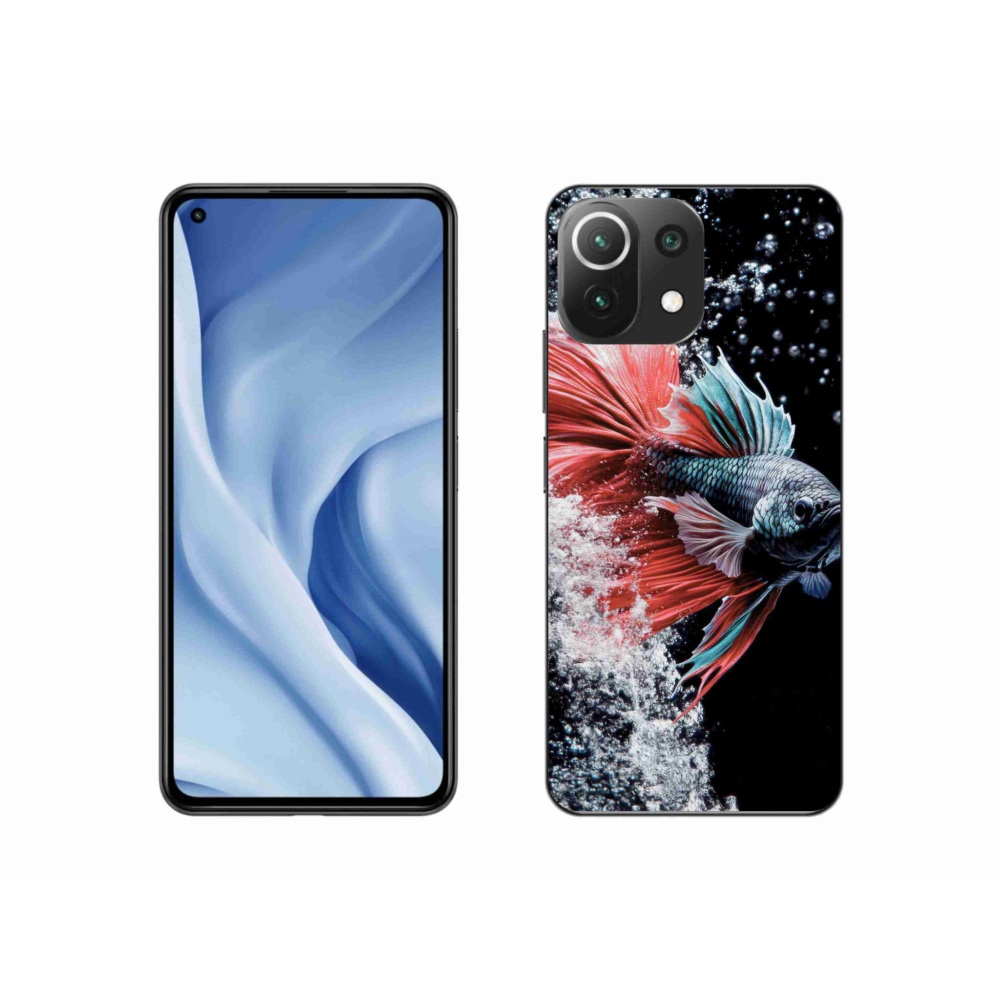 Gelový kryt mmCase na Xiaomi MI 11 Lite/5G - bojovnice pestrá