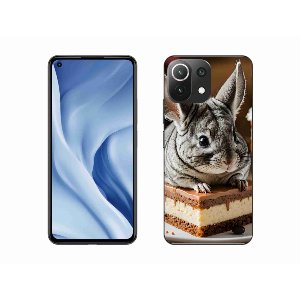 Gelový kryt mmCase na Xiaomi MI 11 Lite/5G - činčila