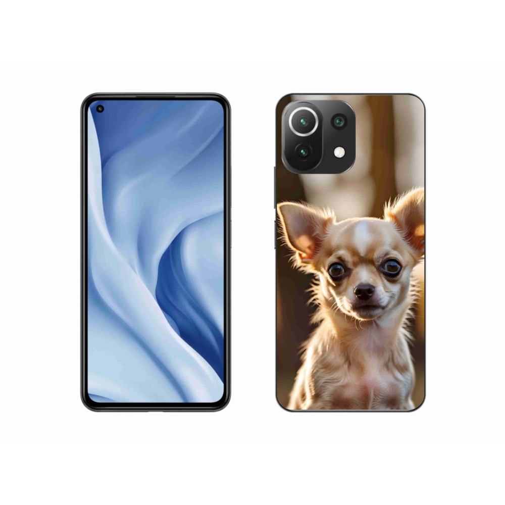Gelový kryt mmCase na Xiaomi Mi 11 Lite /5G - čivava 6