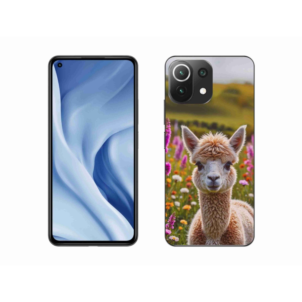 Gelový kryt mmCase na Xiaomi Mi 11 Lite /5G - lama na louce