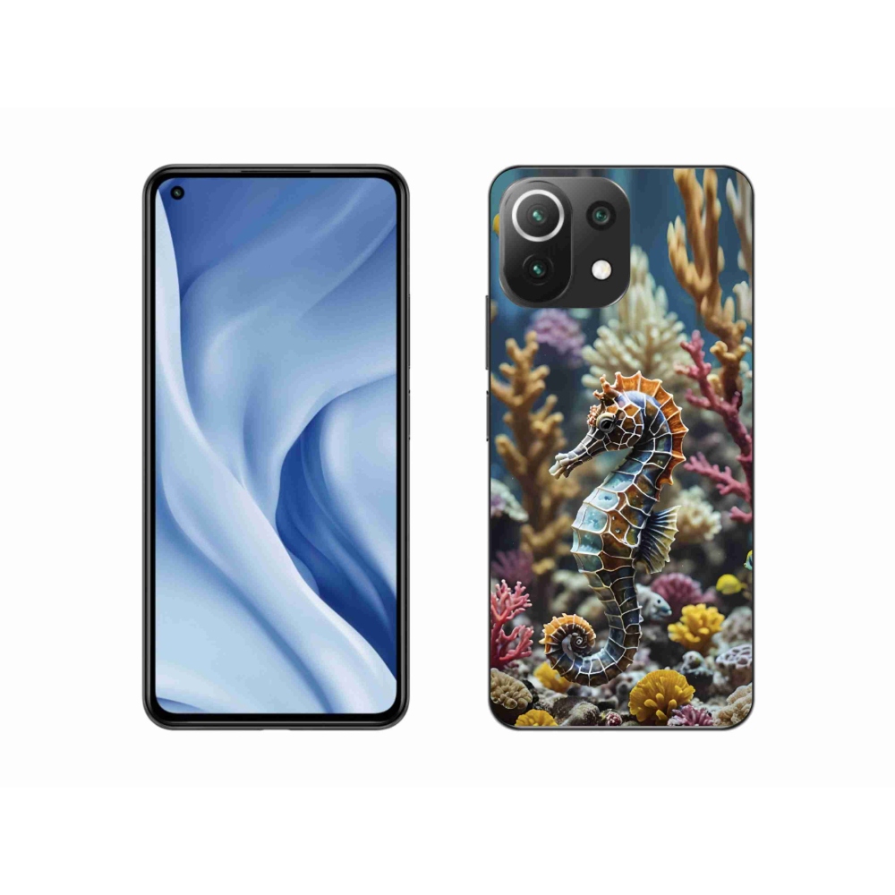 Gelový kryt mmCase na Xiaomi Mi 11 Lite /5G - mořský koník 2
