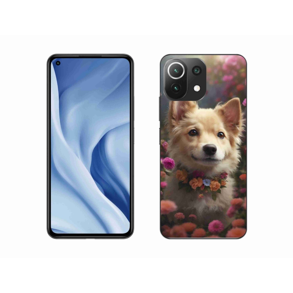 Gelový kryt mmCase na Xiaomi MI 11 Lite/5G - německý špic