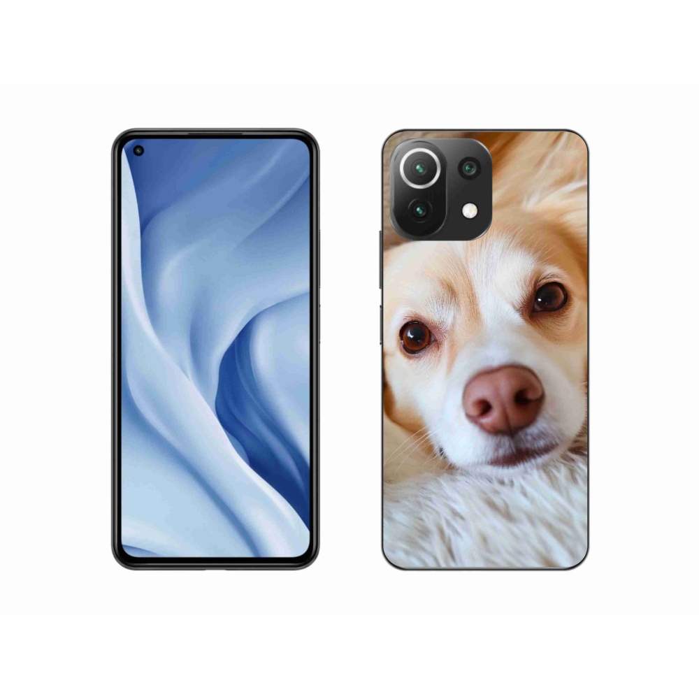 Gelový kryt mmCase na Xiaomi Mi 11 Lite /5G - Roztomilá čivava