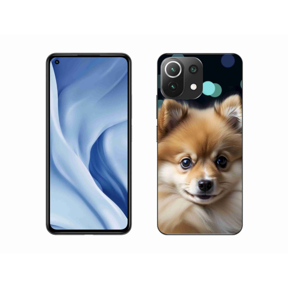 Gelový kryt mmCase na Xiaomi Mi 11 Lite /5G - roztomilý pomeranian