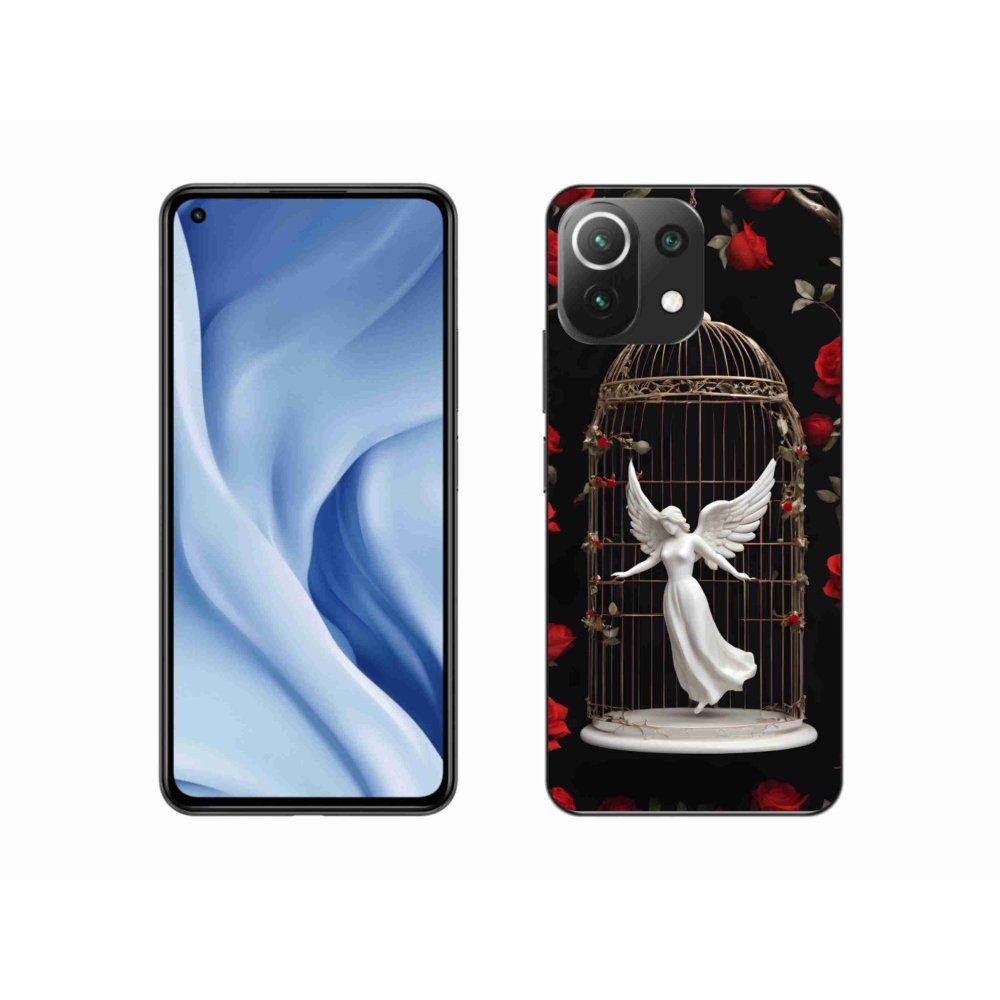 Gelový kryt mmCase na Xiaomi MI 11 Lite/5G - uvězněný anděl