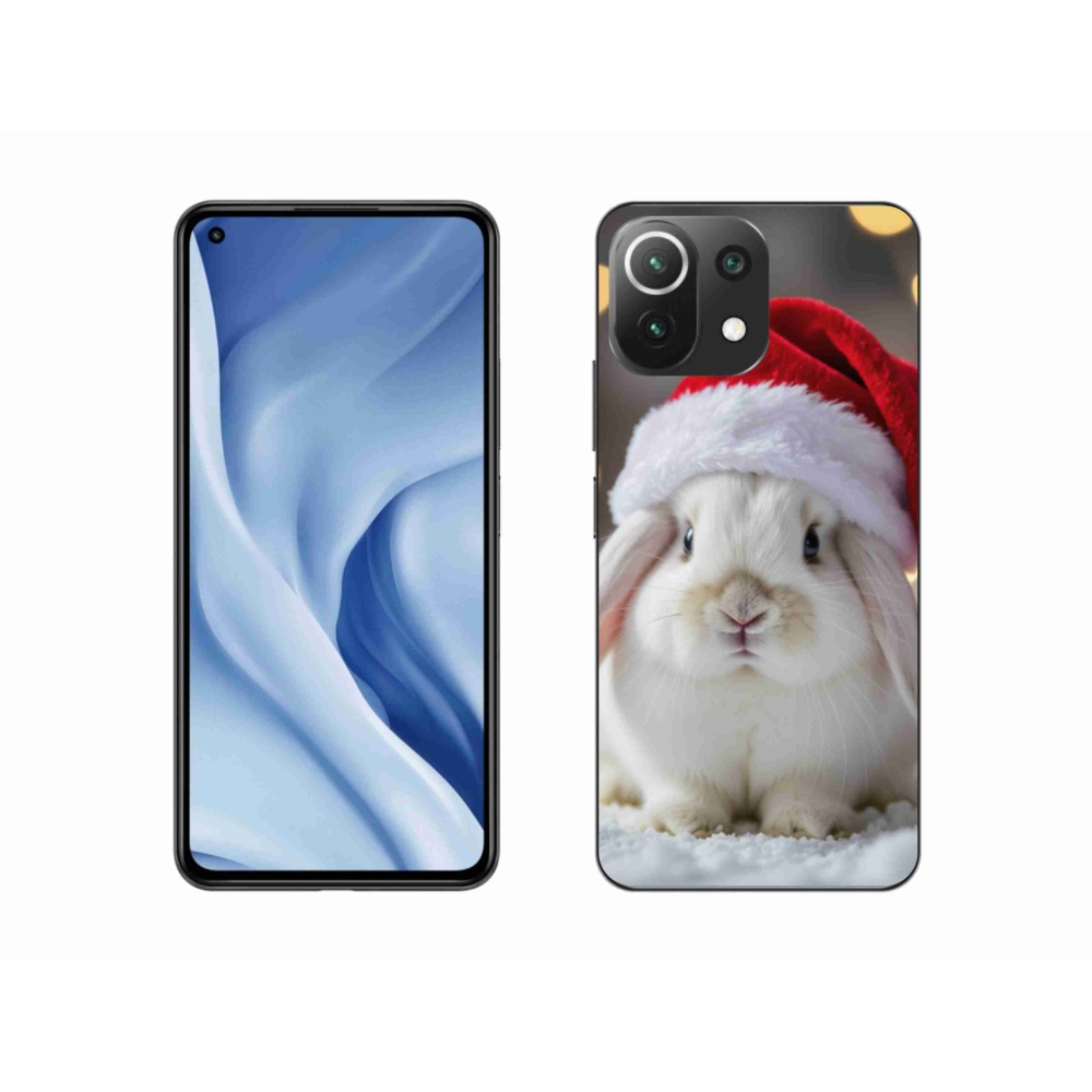 Gelový kryt mmCase na Xiaomi MI 11 Lite/5G - vánoční králík