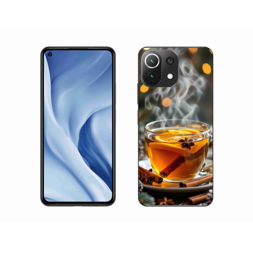 Gelový kryt mmCase na Xiaomi MI 11 Lite/5G - vánoční punč