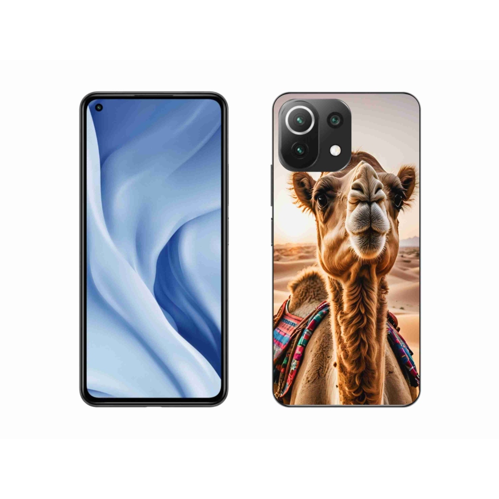 Gelový kryt mmCase na Xiaomi MI 11 Lite/5G - velbloud