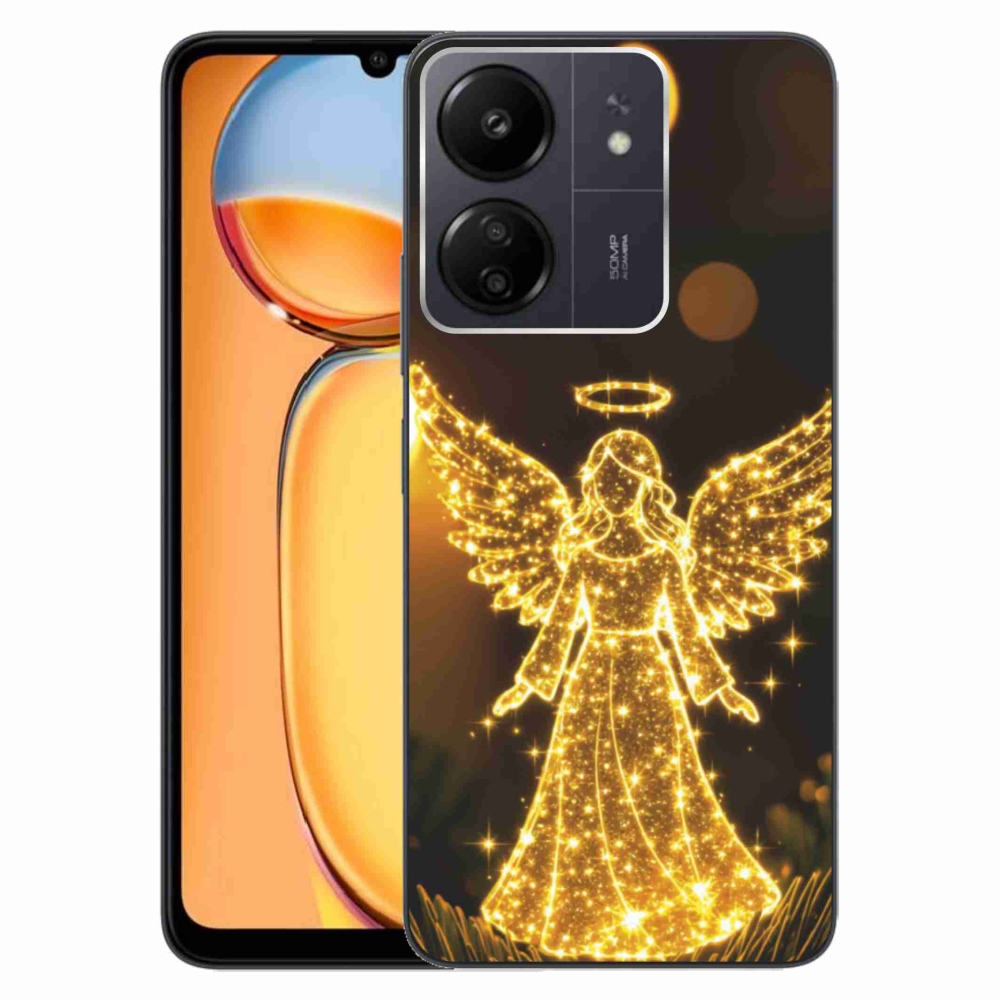 Gelový kryt mmCase na Xiaomi Poco C65/Redmi 13C - anděl
