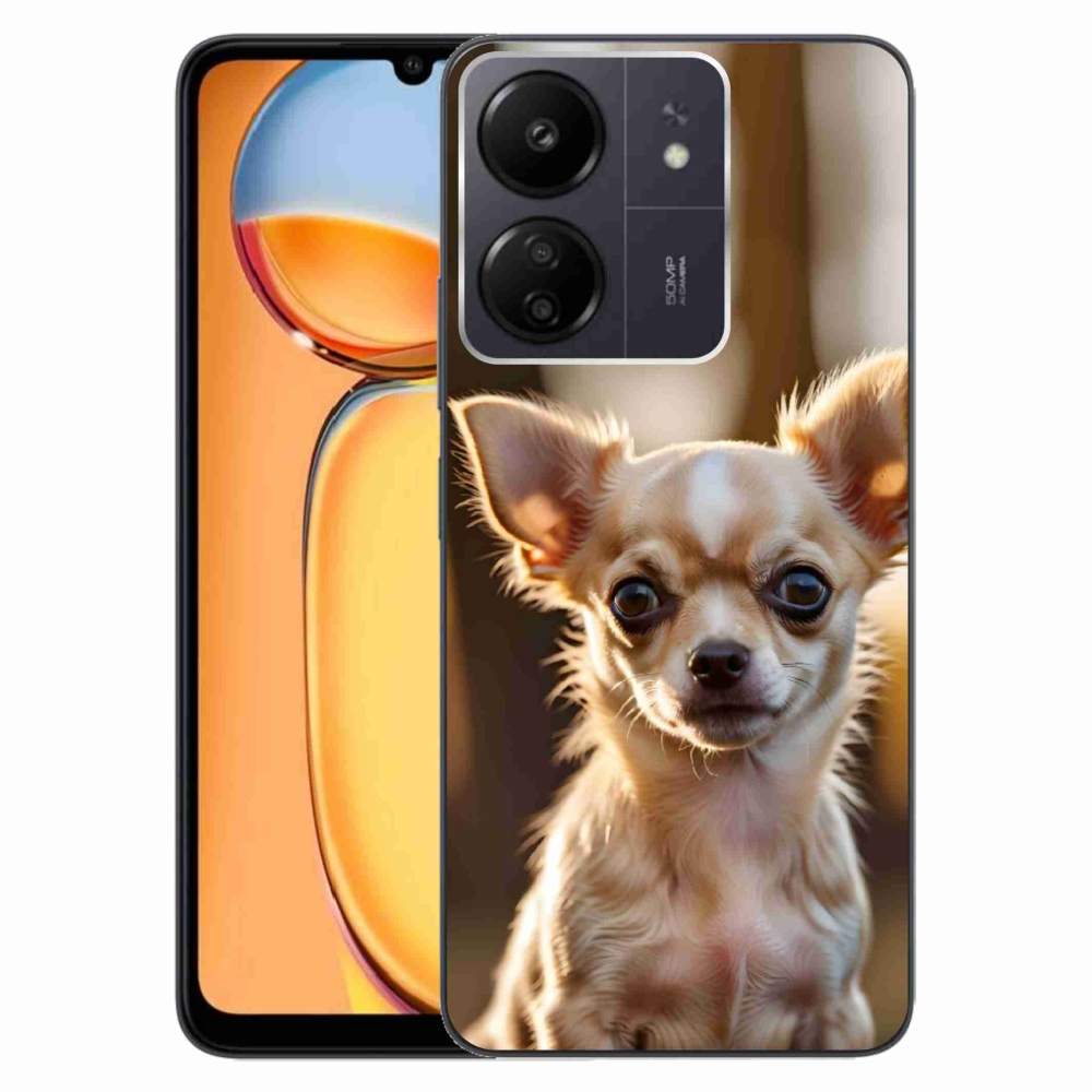 Gelový kryt mmCase na Xiaomi Poco C65/Redmi 13C - čivava 6