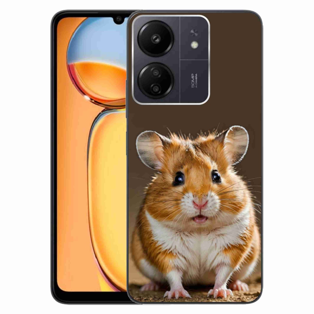 Gelový kryt mmCase na Xiaomi Poco C65/Redmi 13C - křeček