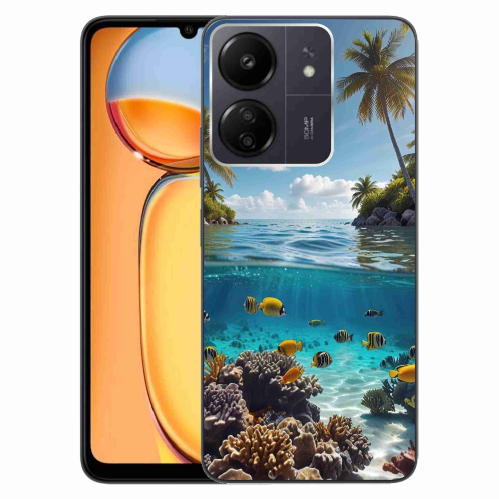 Gelový kryt mmCase na Xiaomi Poco C65/Redmi 13C - mořský svět 4