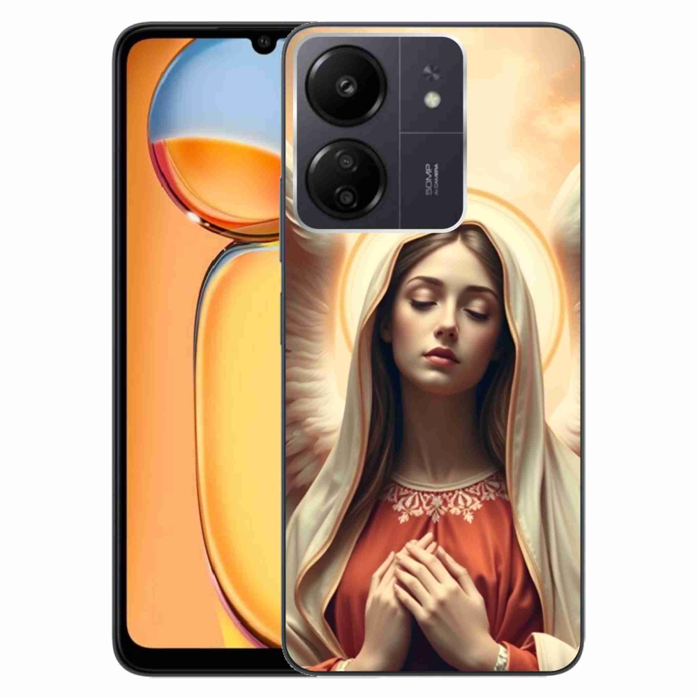 Gelový kryt mmCase na Xiaomi Poco C65/Redmi 13C - náboženský motiv