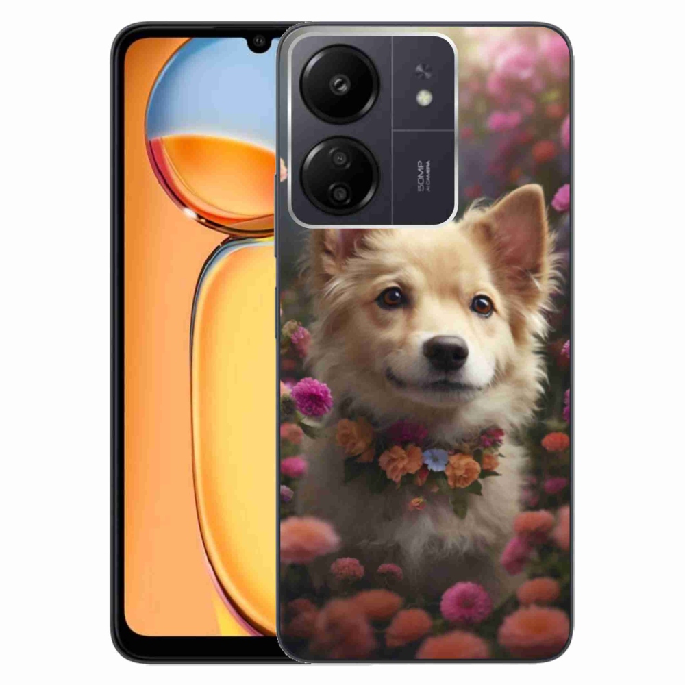 Gelový kryt mmCase na Xiaomi Poco C65/Redmi 13C - německý špic