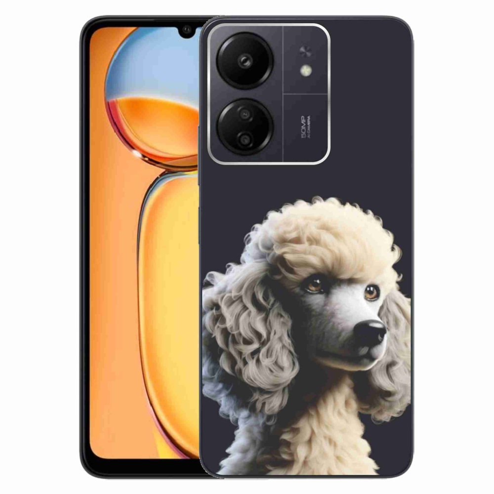 Gelový kryt mmCase na Xiaomi Poco C65/Redmi 13C - pudl