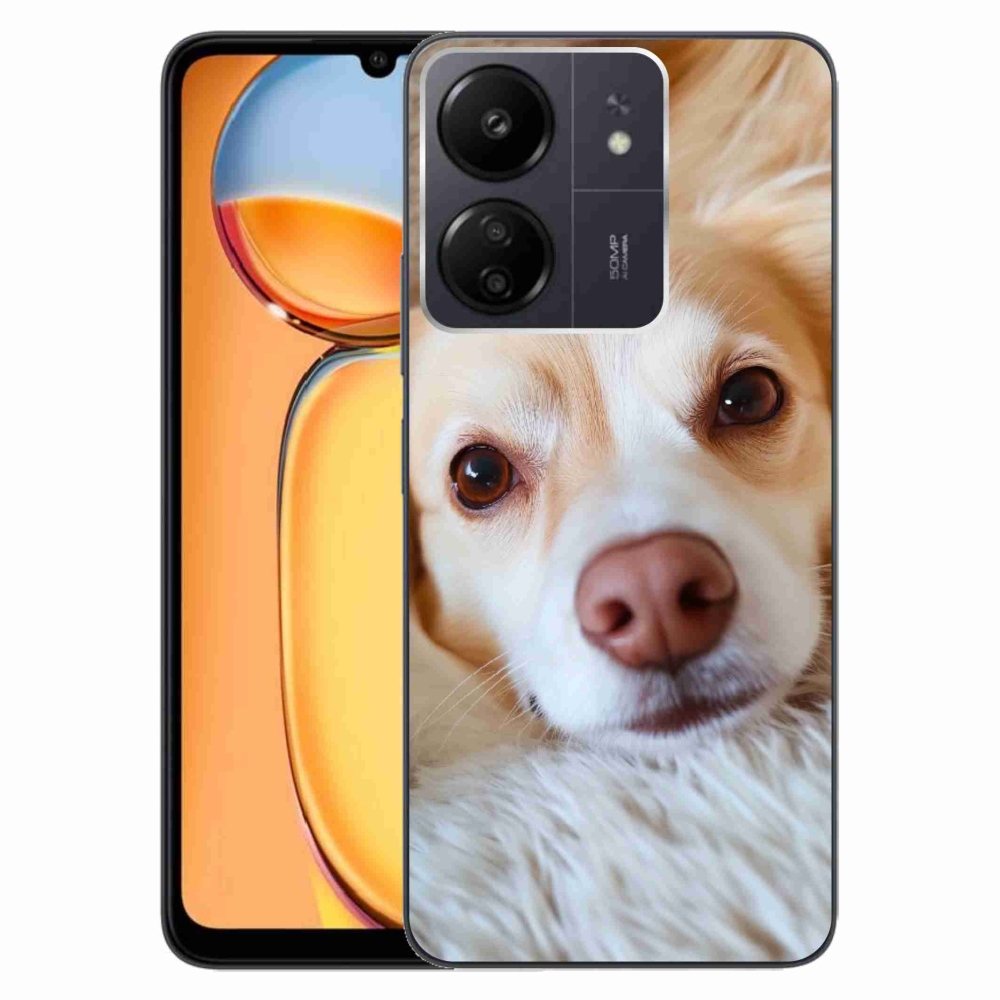 Gelový kryt mmCase na Xiaomi Poco C65/Redmi 13C - Roztomilá čivava