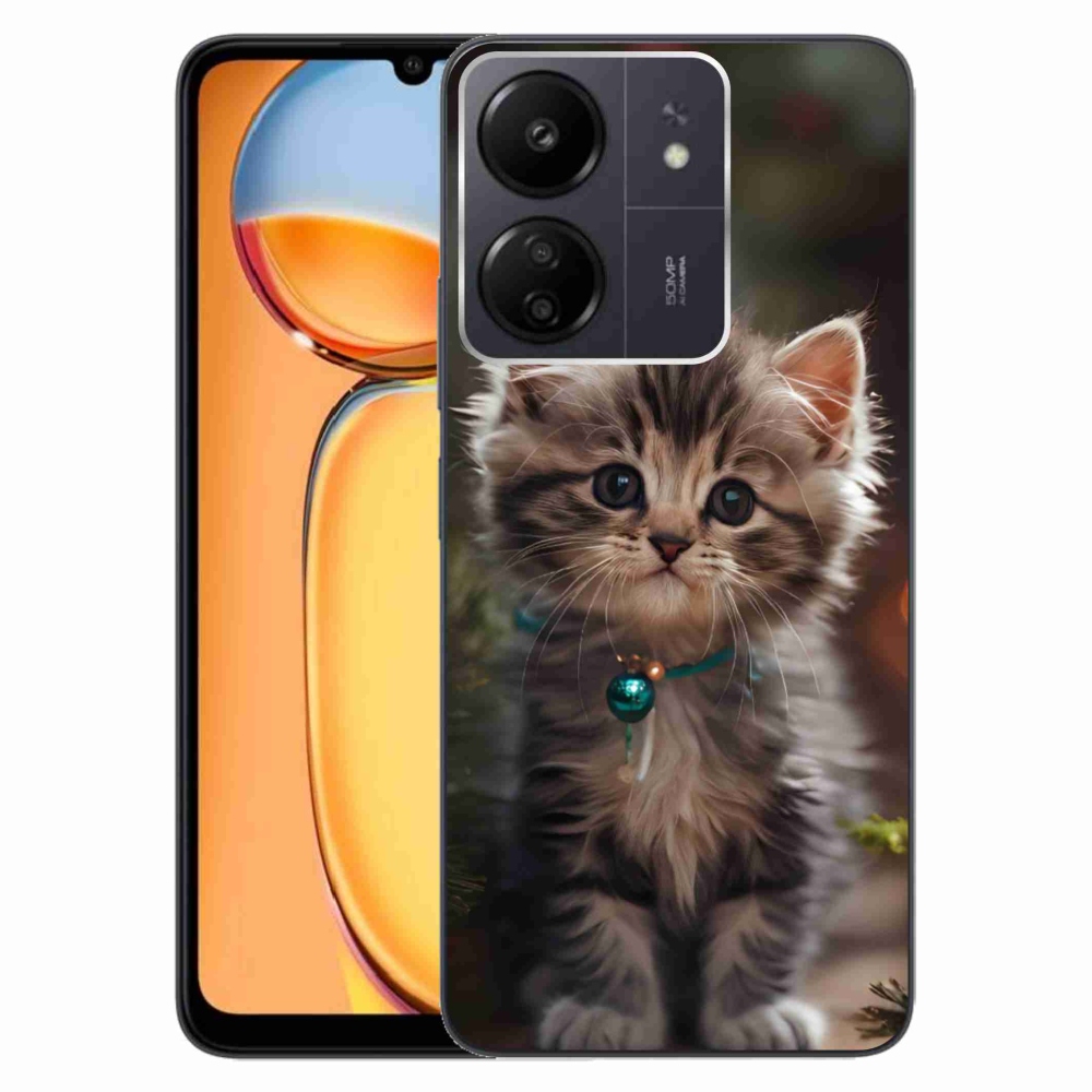 Gelový kryt mmCase na Xiaomi Poco C65/Redmi 13C - roztomilé kotě 11
