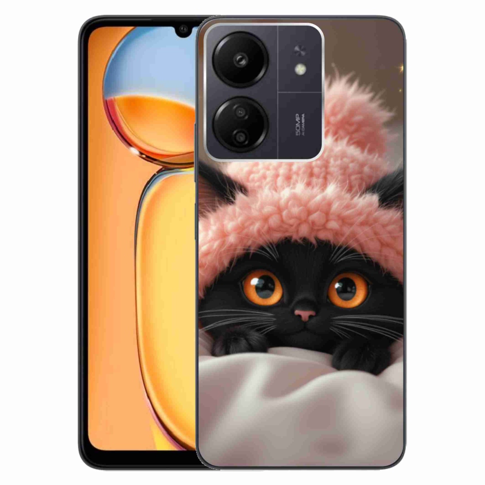 Gelový kryt mmCase na Xiaomi Poco C65/Redmi 13C - roztomilé kotě 7