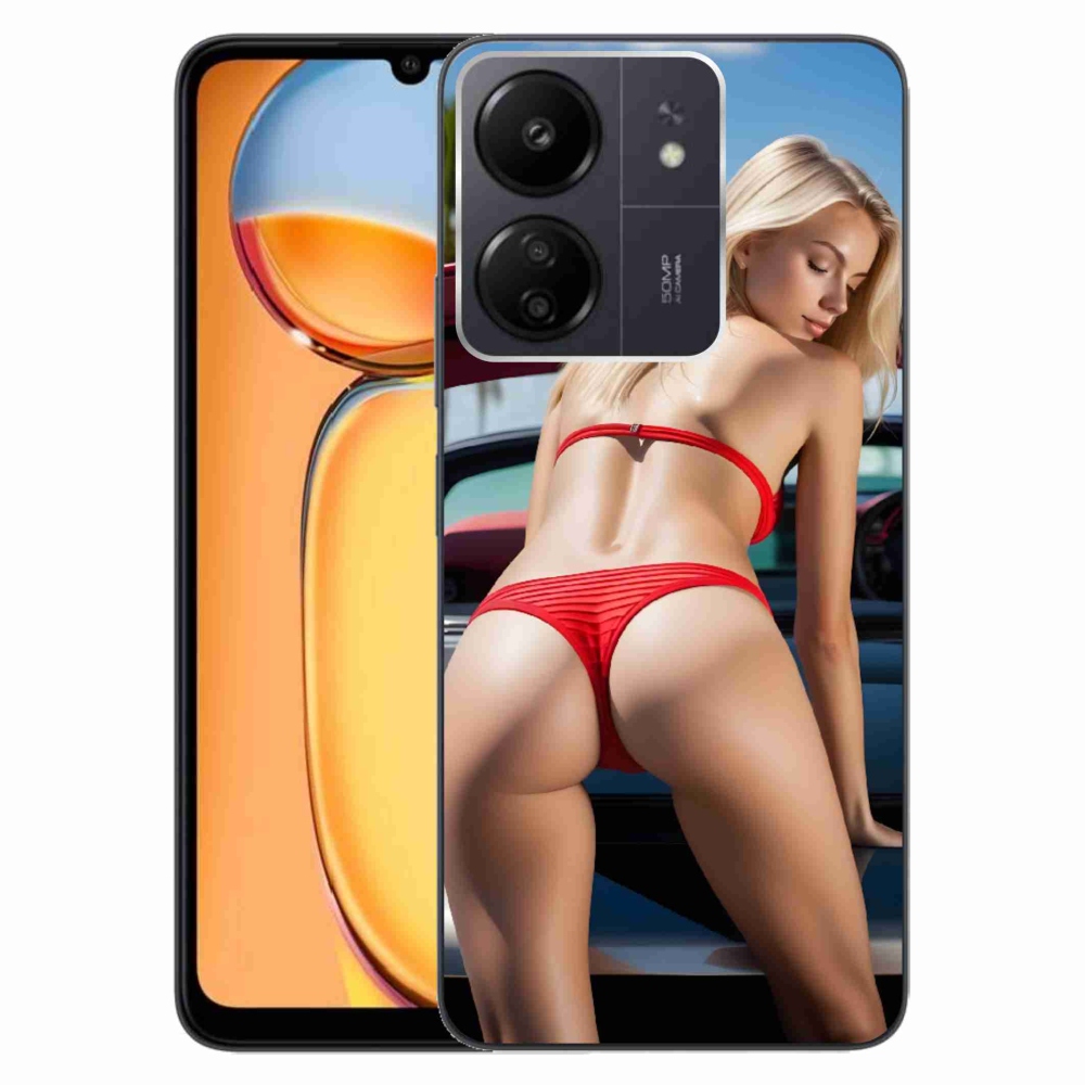 Gelový kryt mmCase na Xiaomi Poco C65/Redmi 13C - sexy žena 2
