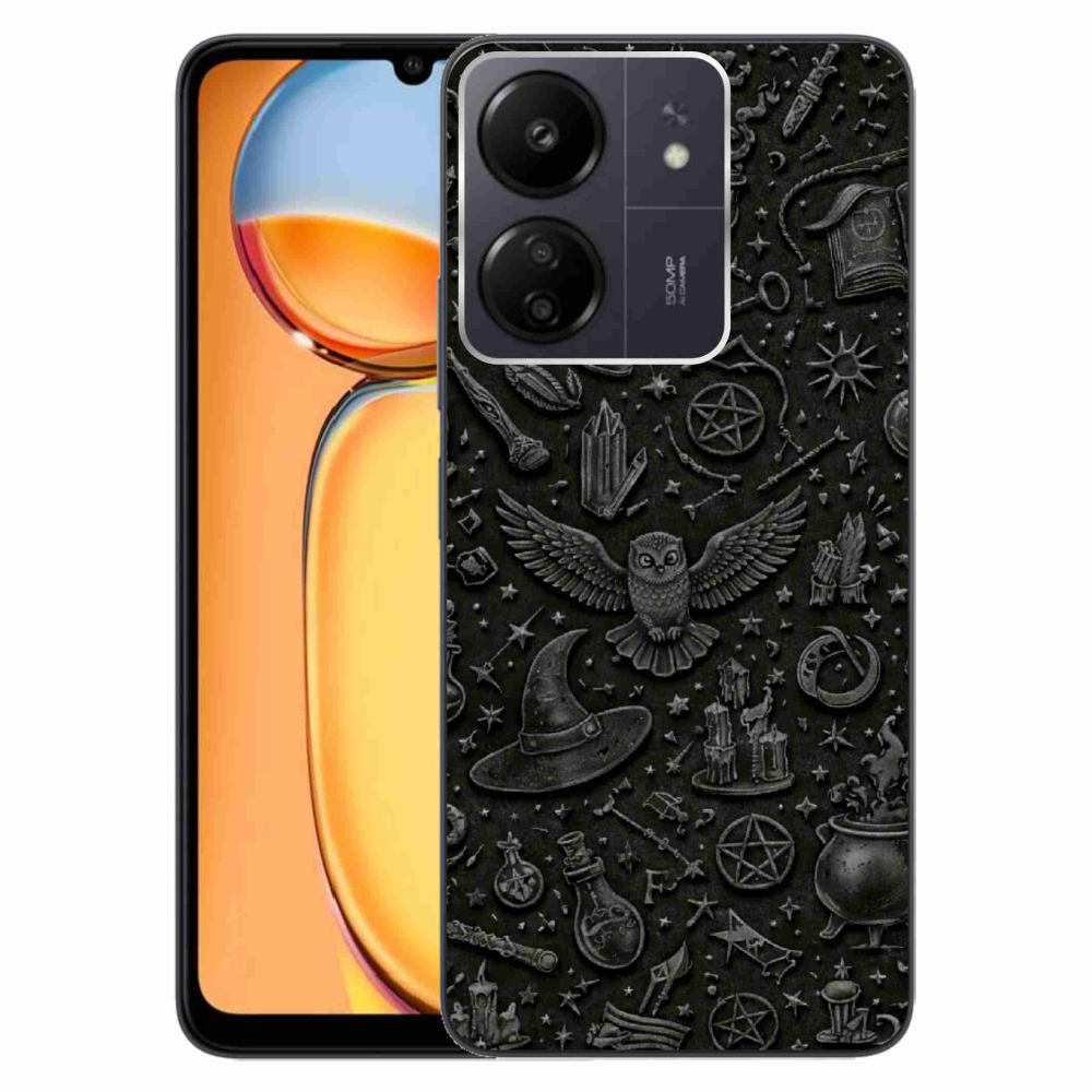 Gelový kryt mmCase na Xiaomi Poco C65/Redmi 13C - tmavý magický svět