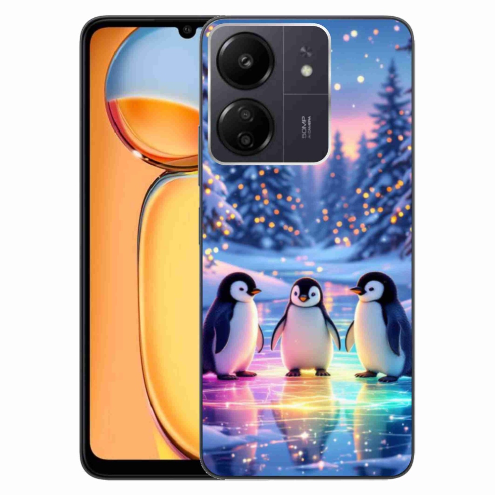 Gelový kryt mmCase na Xiaomi Poco C65/Redmi 13C - tučnáci