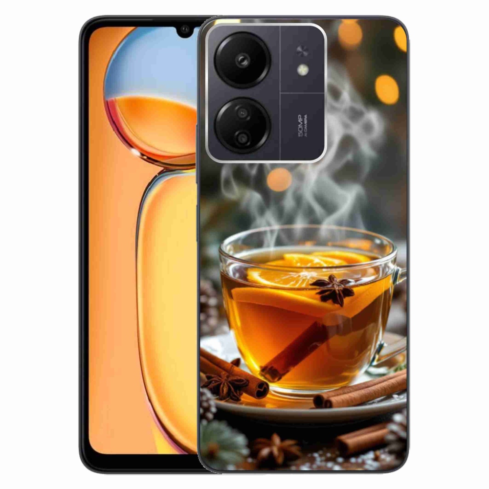 Gelový kryt mmCase na Xiaomi Poco C65/Redmi 13C - vánoční punč