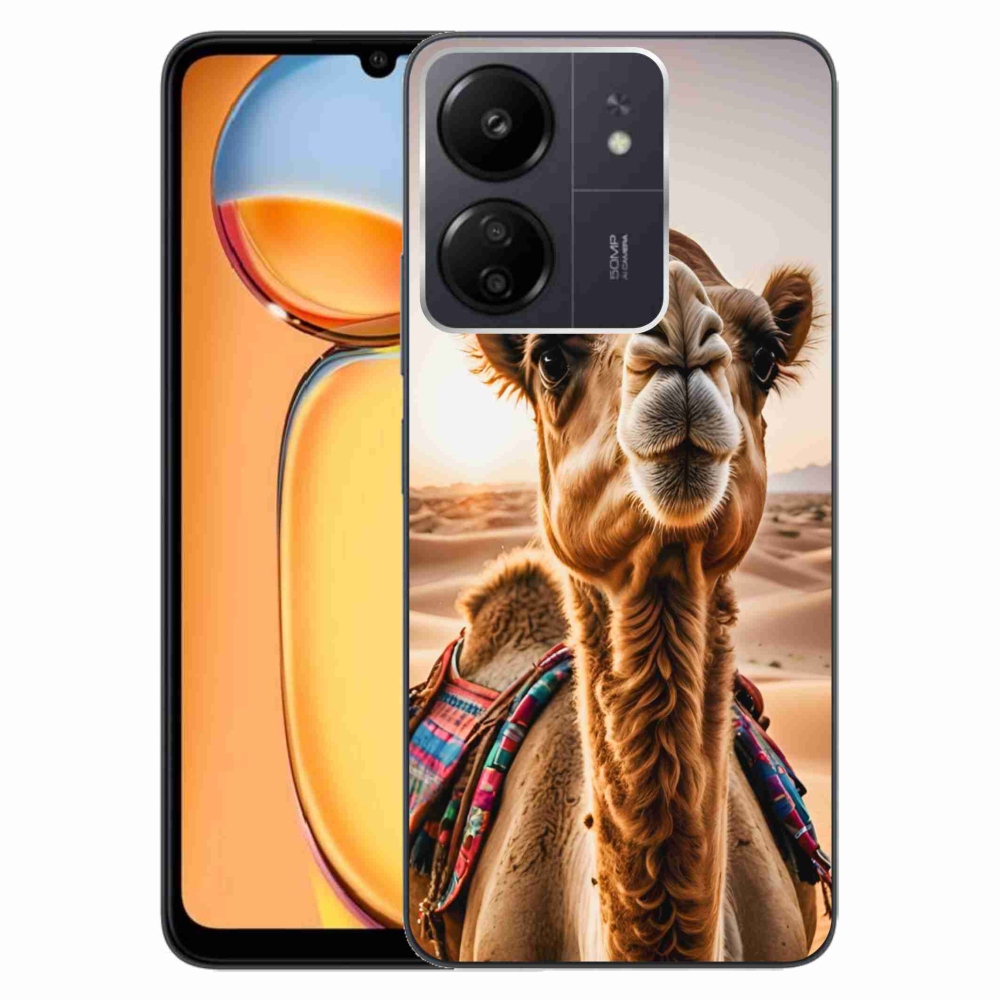 Gelový kryt mmCase na Xiaomi Poco C65/Redmi 13C - velbloud