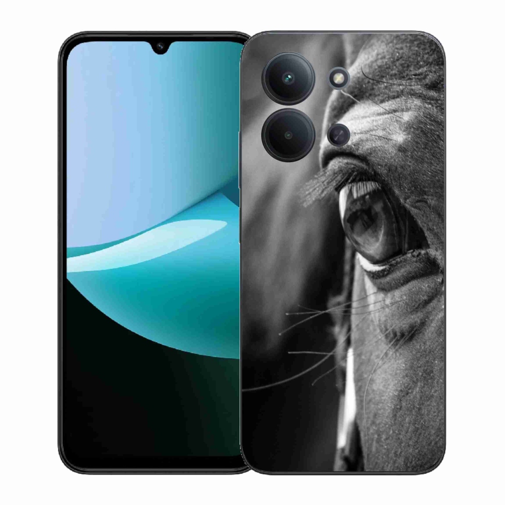Gelový kryt mmCase na Xiaomi Poco C85 (171mm)/Redmi 15C (171mm)  - koňský pohled