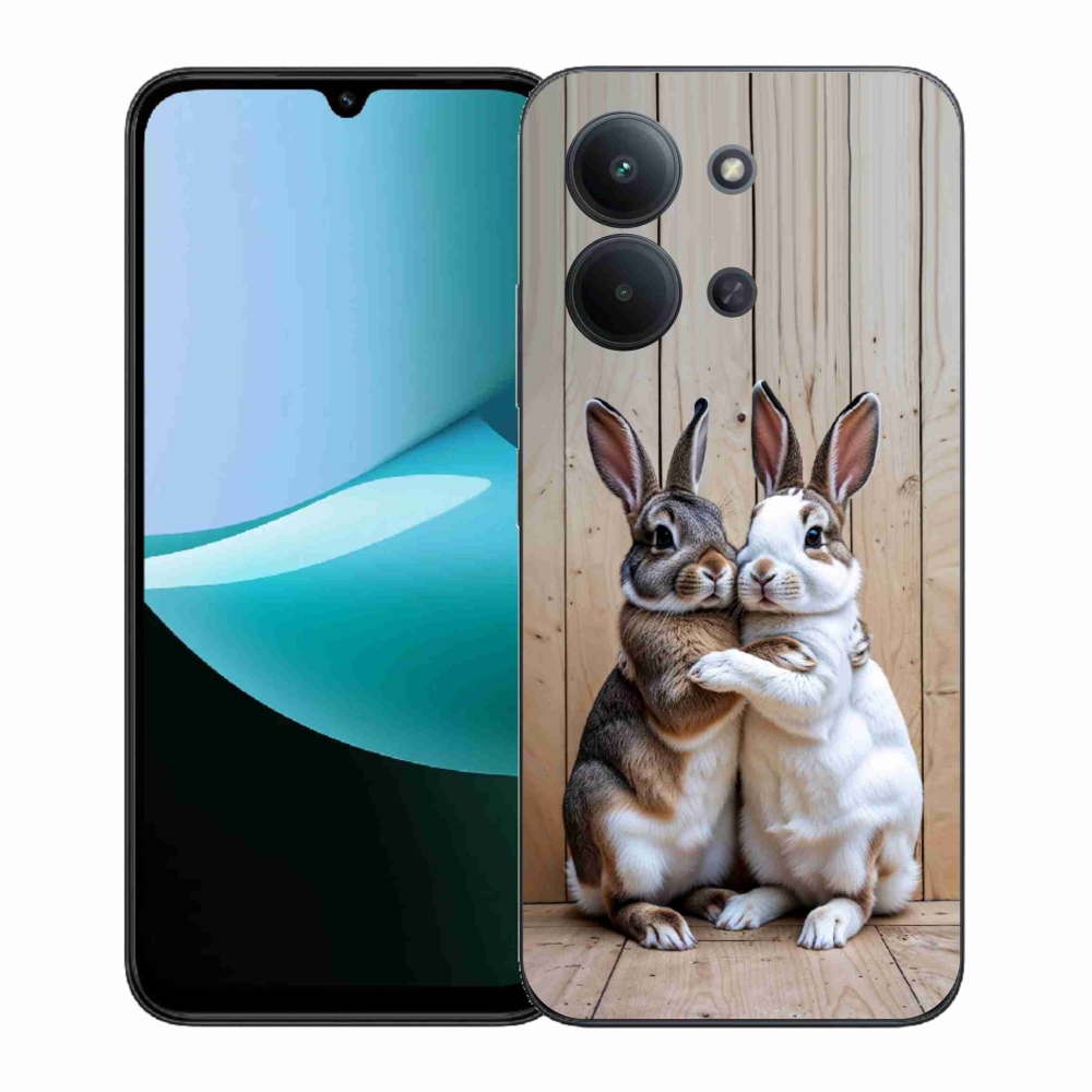 Gelový kryt mmCase na Xiaomi Poco C85 (171mm)/Redmi 15C (171mm)  - králičí pár