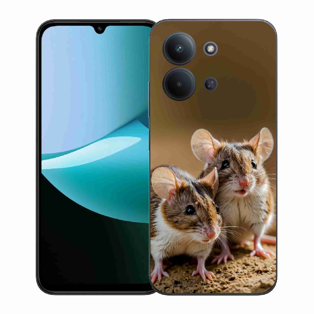 Gelový kryt mmCase na Xiaomi Poco C85 (171mm)/Redmi 15C (171mm)  - myší duo