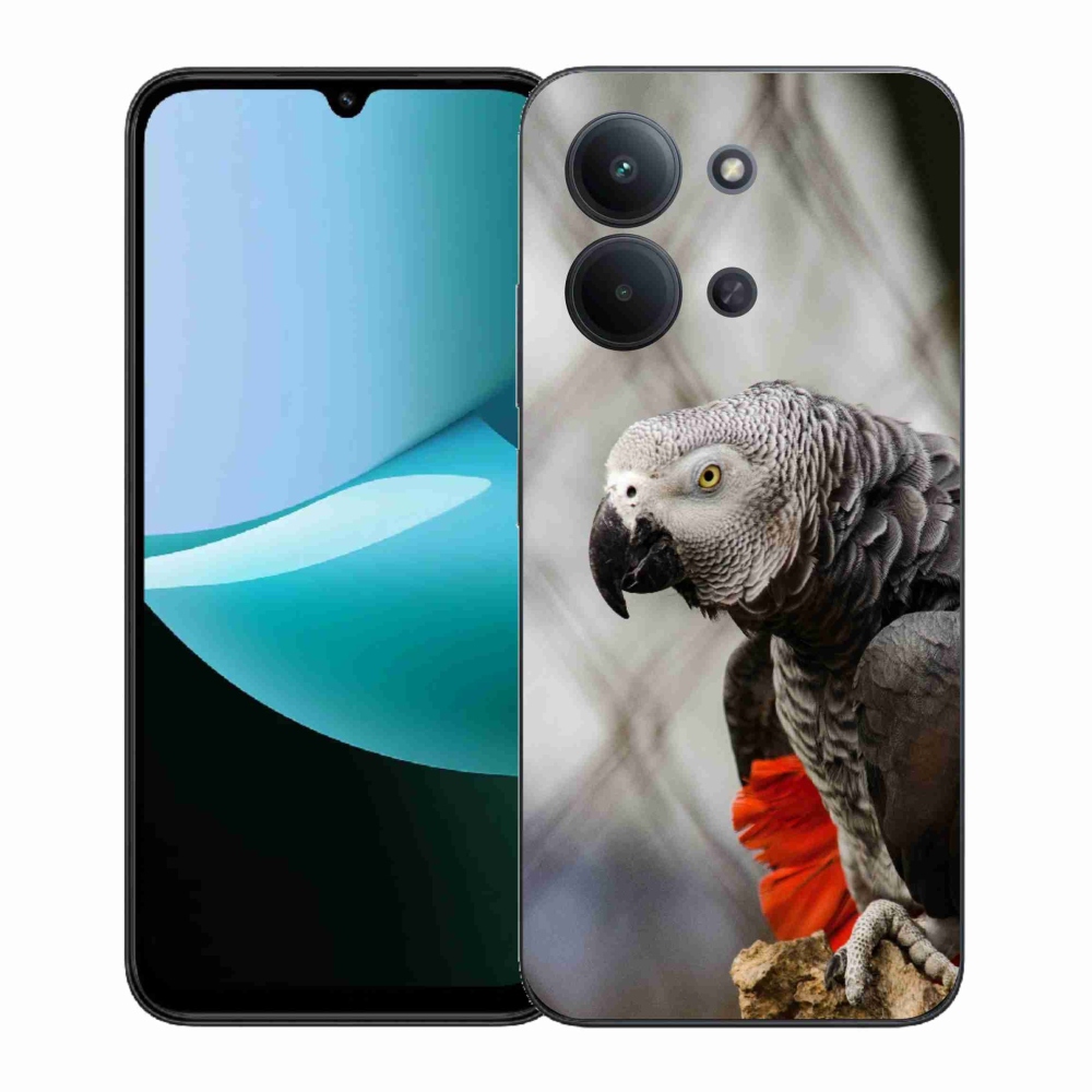 Gelový kryt mmCase na Xiaomi Poco C85 (171mm)/Redmi 15C (171mm)  - papoušek žako 3