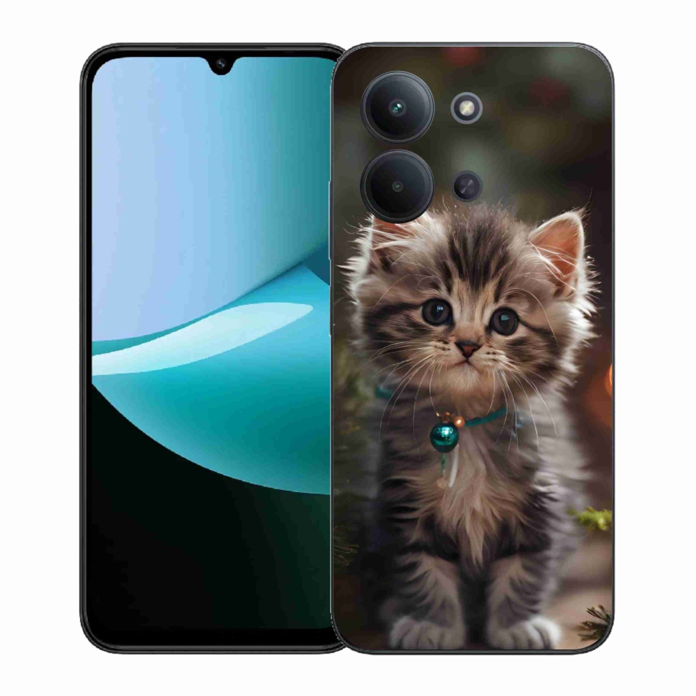 Gelový kryt mmCase na Xiaomi Poco C85 (171mm)/Redmi 15C (171mm)  - roztomilé kotě 11