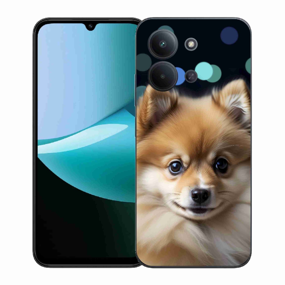 Gelový kryt mmCase na Xiaomi Poco C85 (171mm)/Redmi 15C (171mm)  - roztomilý pomeranian