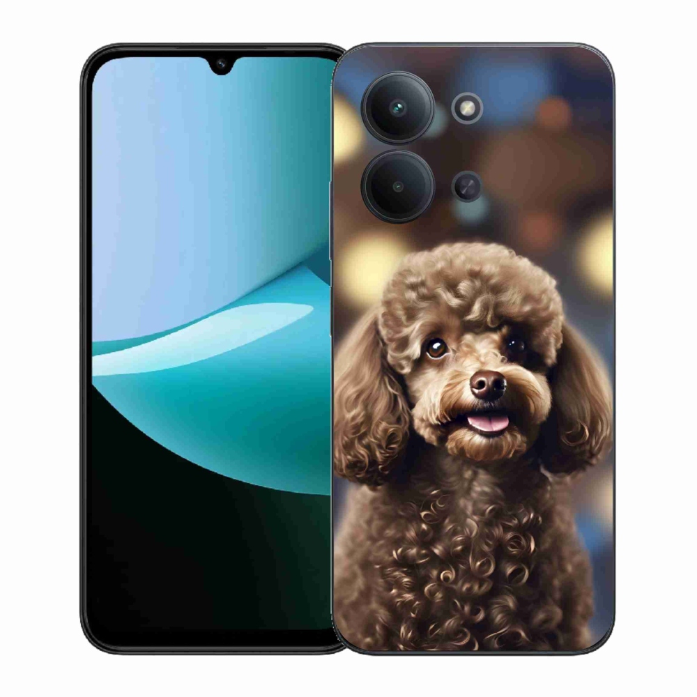 Gelový kryt mmCase na Xiaomi Poco C85 (171mm)/Redmi 15C (171mm)  - roztomilý pudl