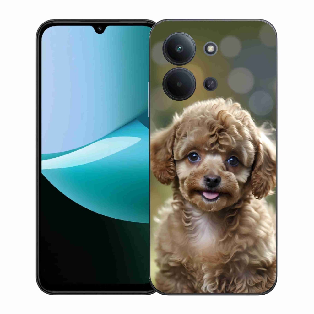 Gelový kryt mmCase na Xiaomi Poco C85 (171mm)/Redmi 15C (171mm)  - roztomilý pudl