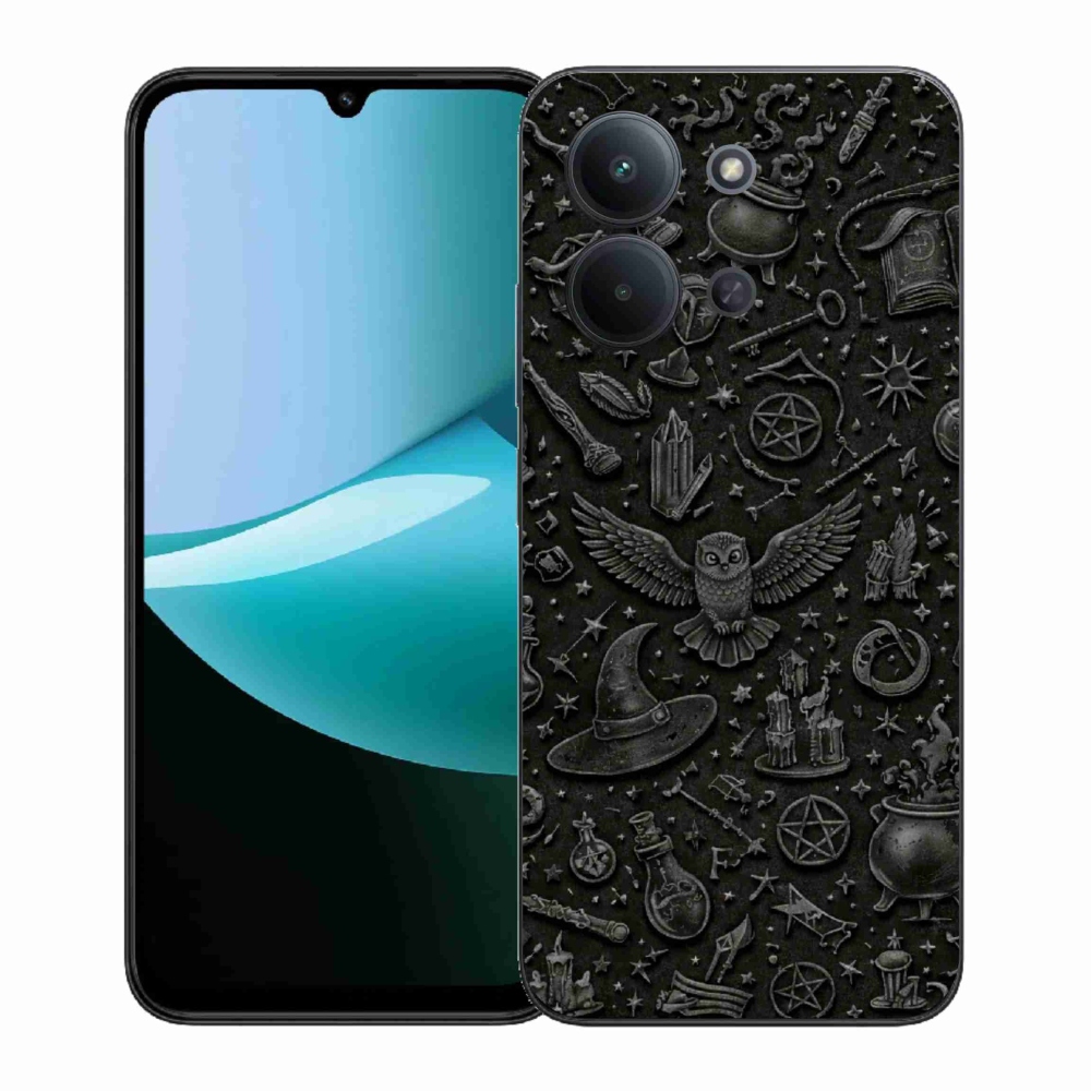 Gelový kryt mmCase na Xiaomi Poco C85 (171mm)/Redmi 15C (171mm)  - tmavý magický svět