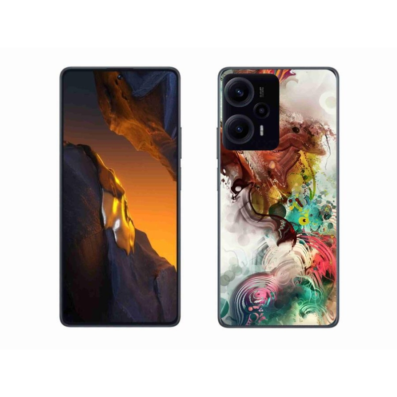 Gelový kryt mmCase na Xiaomi Poco F5 - abstrakt 1