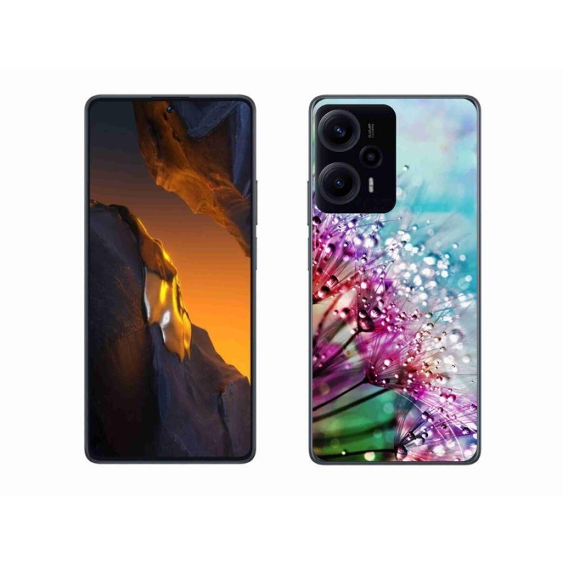 Gelový kryt mmCase na Xiaomi Poco F5 - barevné květy