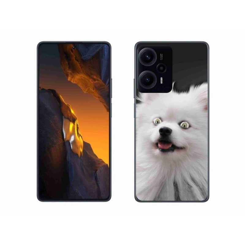 Gelový kryt mmCase na Xiaomi Poco F5 - bílý špic