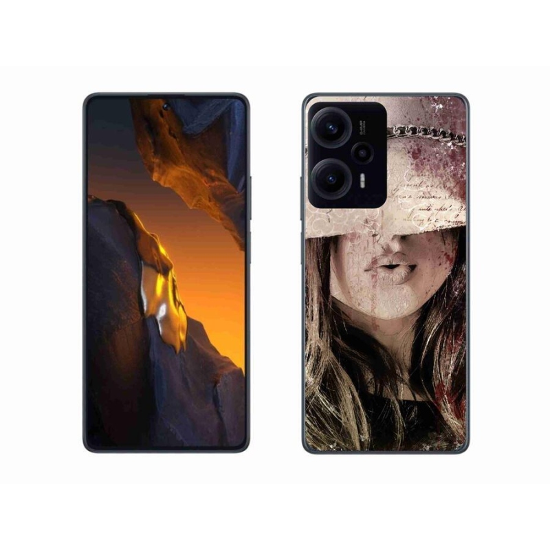 Gelový kryt mmCase na Xiaomi Poco F5 - dívka