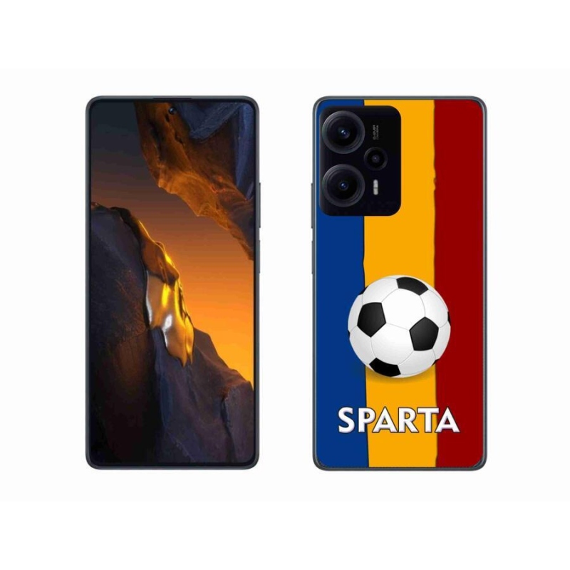 Gelový kryt mmCase na Xiaomi Poco F5 - fotbal 1