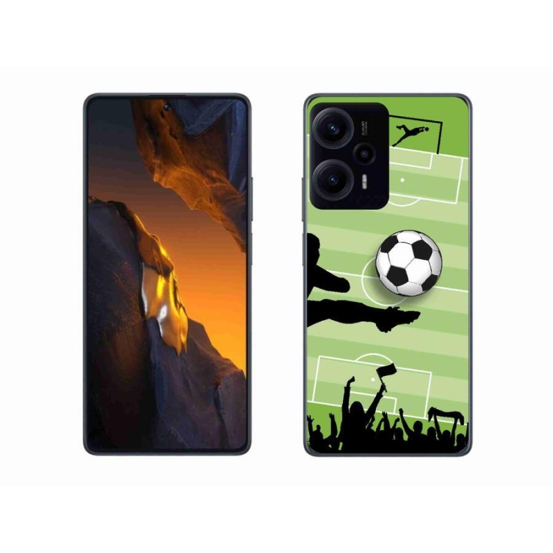 Gelový kryt mmCase na Xiaomi Poco F5 - fotbal 3