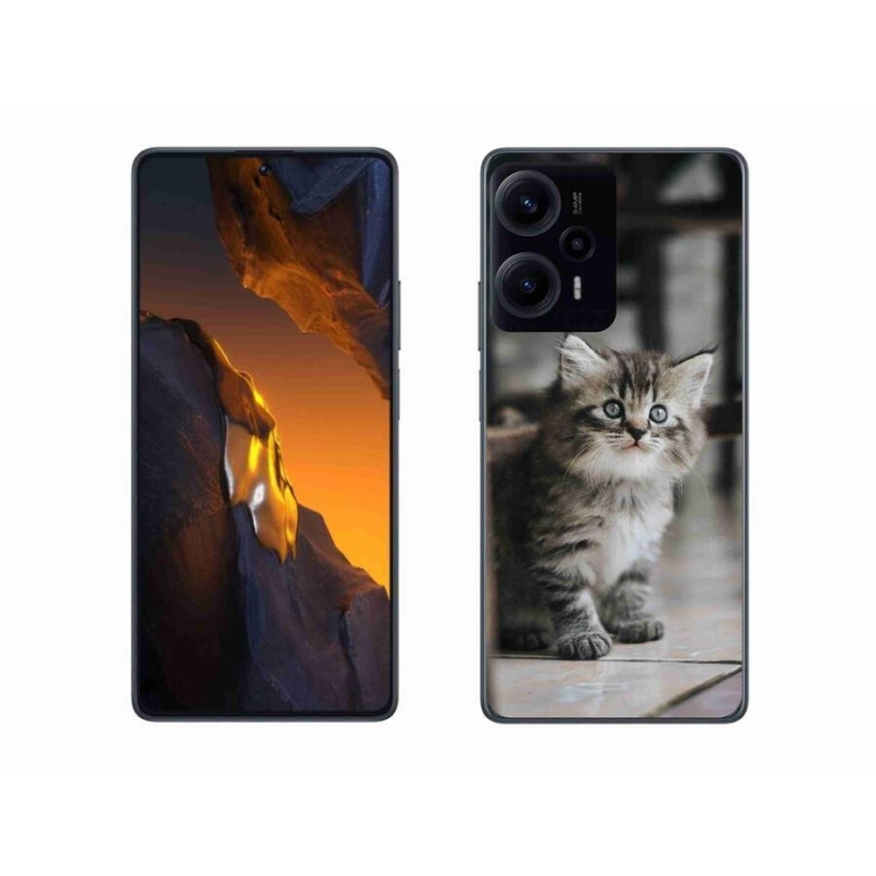 Gelový kryt mmCase na Xiaomi Poco F5 - koťátko
