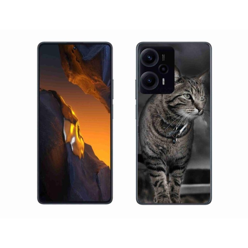 Gelový kryt mmCase na Xiaomi Poco F5 - kočka