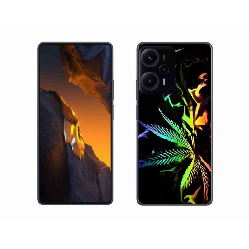 Gelový kryt mmCase na Xiaomi Poco F5 - konopí 2
