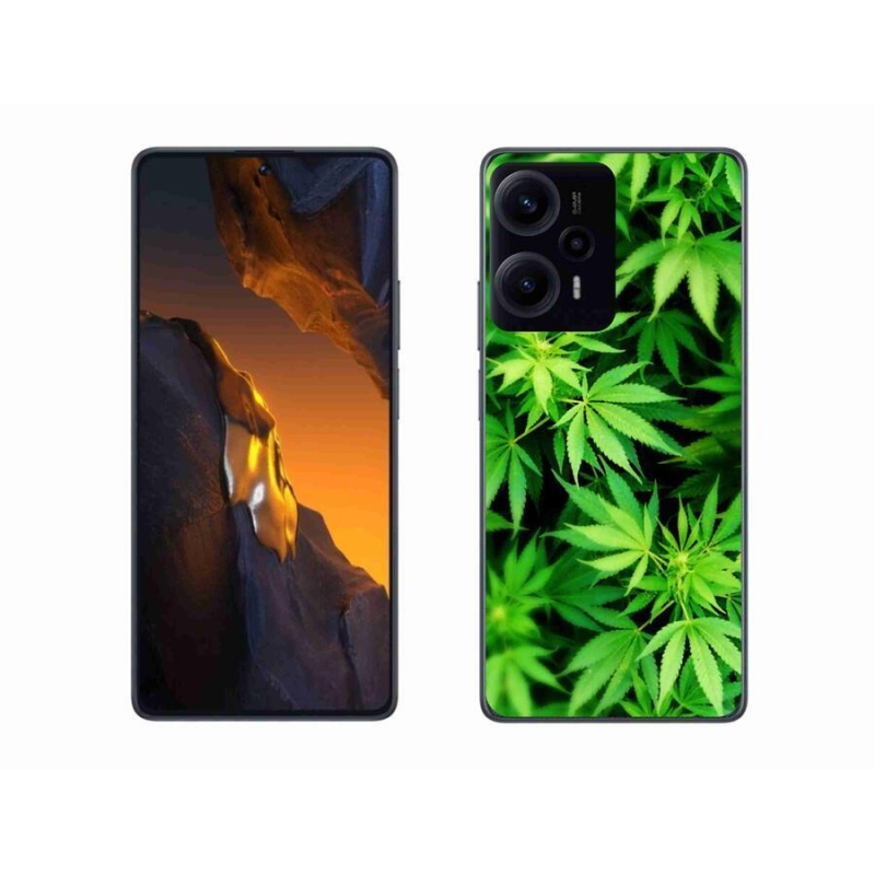Gelový kryt mmCase na Xiaomi Poco F5 - konopí 3