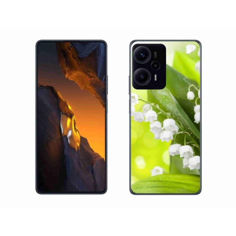 Gelový kryt mmCase na Xiaomi Poco F5 - konvalinka