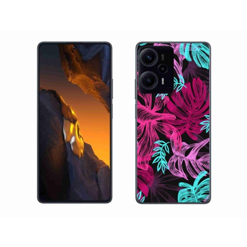 Gelový kryt mmCase na Xiaomi Poco F5 - květiny 1