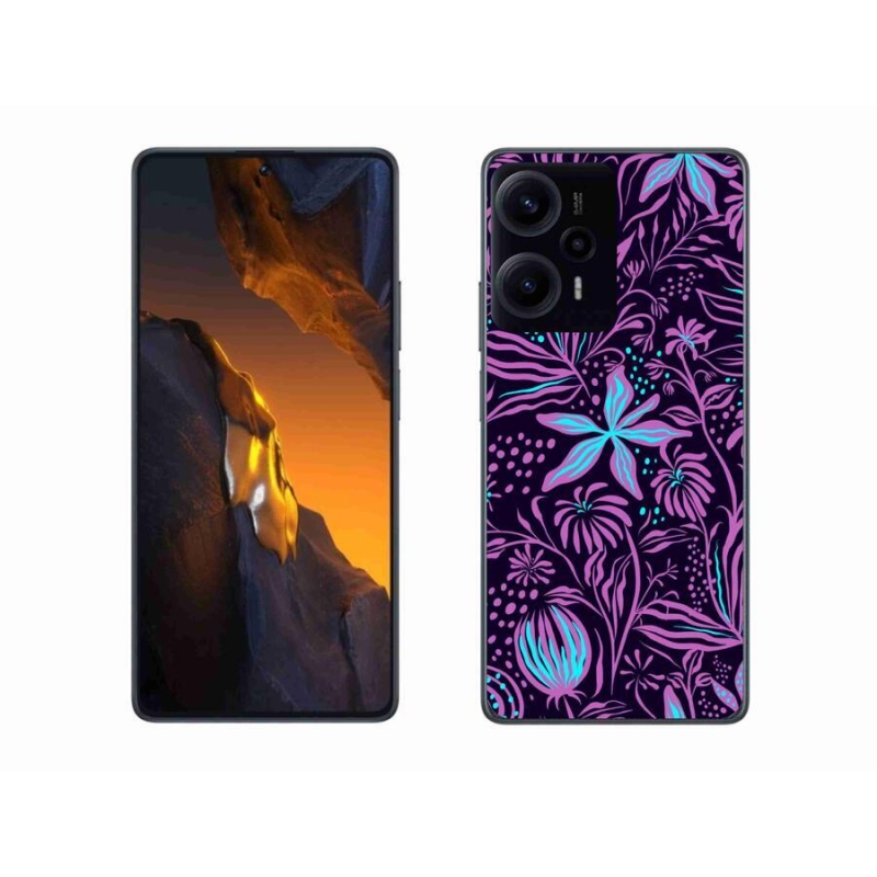 Gelový kryt mmCase na Xiaomi Poco F5 - květiny 2